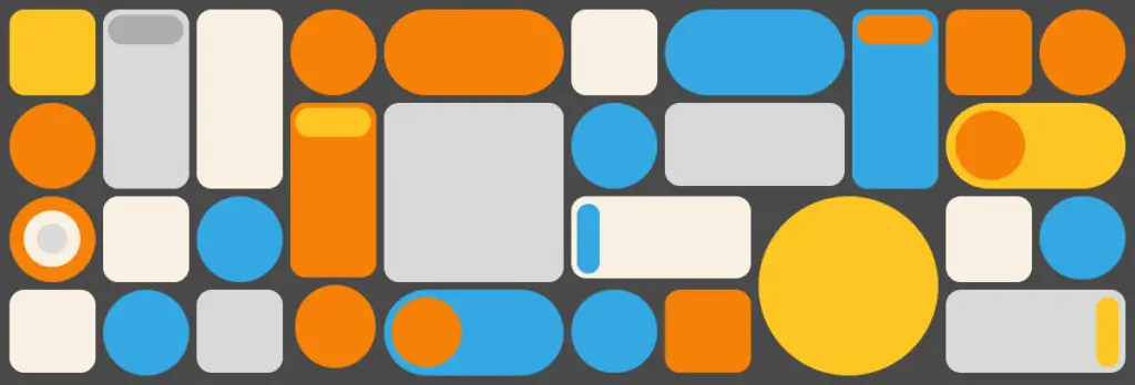 Thinking in grids, using Atomic Design and categorizing data to inform are great starting points. Image by Danny R. Baker.
