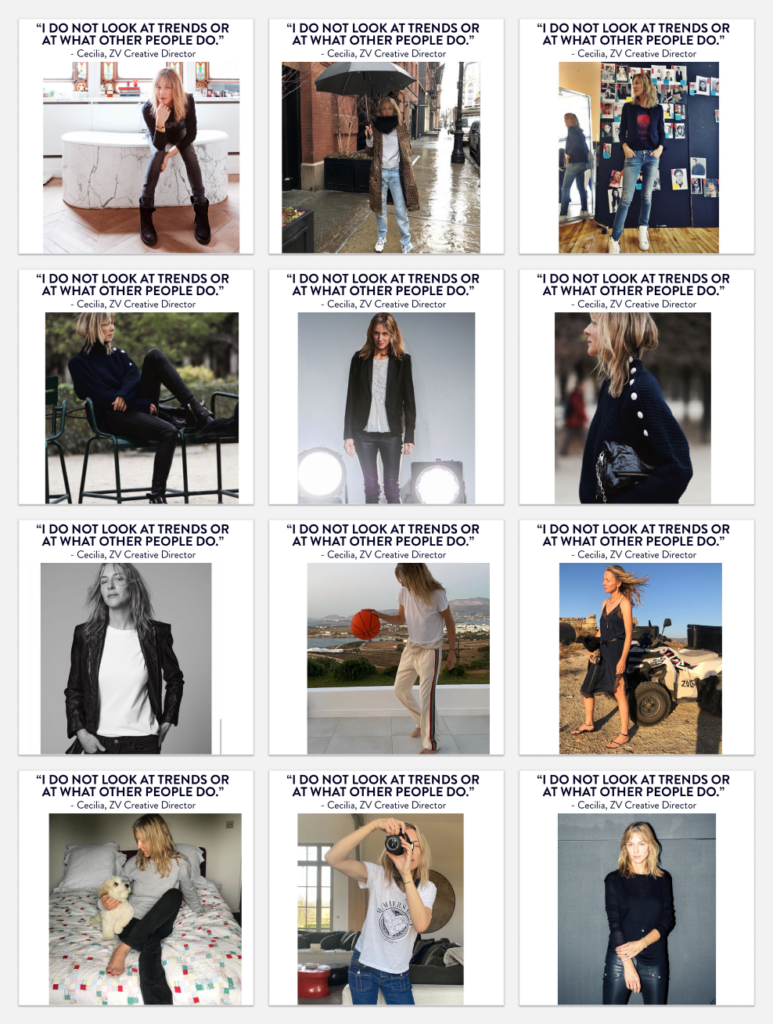 grid of various images with a singular headline representing an image test